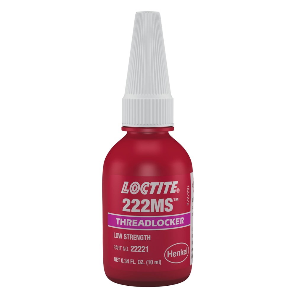 222 MS Low Strength Threadlocker – 10 ml