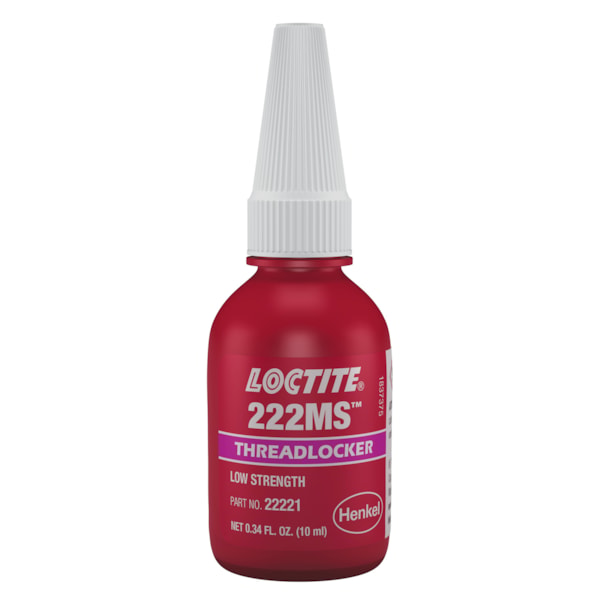 222 MS Low Strength Threadlocker – 10 ml