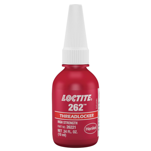 262 High Strength Threadlocker – 10 ml Bottle
