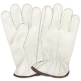 Straight Thumb Grain Leather Driver's Gloves thumbnail 1