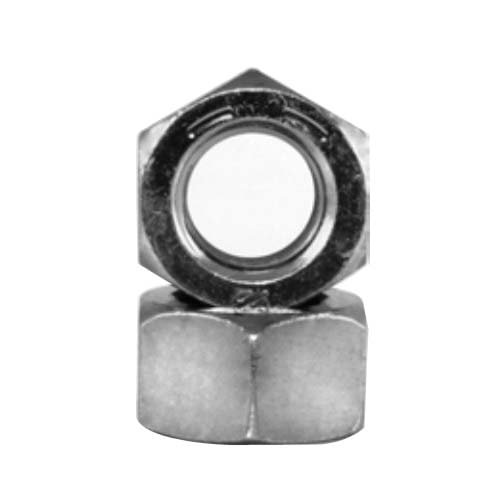 Hex Nut, 7/16-14 UNC, Grade 8, Medium Carbon Steel, Zinc Yellow CR+6