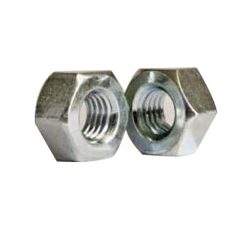 Heavy Hex Nut, 1-1/4-7 UNC, 1-3/16"H, Grade 2H, Medium Carbon Steel, Plain
