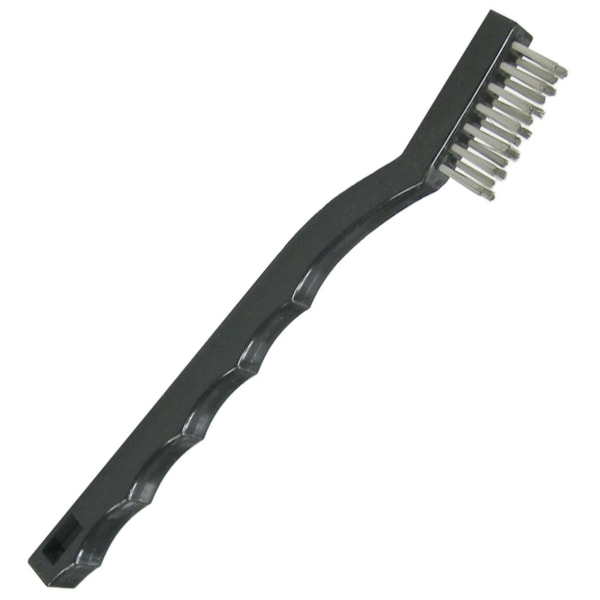 Vortec Pro® 1/2"W x 7 1/2"L 0.006 Stainless Fill 3 x 7 Row Plastic Handle Hand Wire Scratch Brush