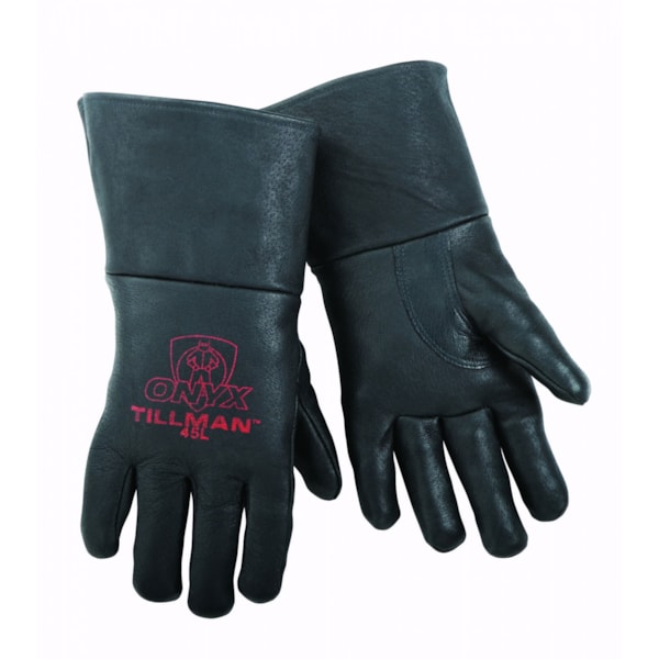 Onyx Top Grain Pigskin MIG Welding Gloves