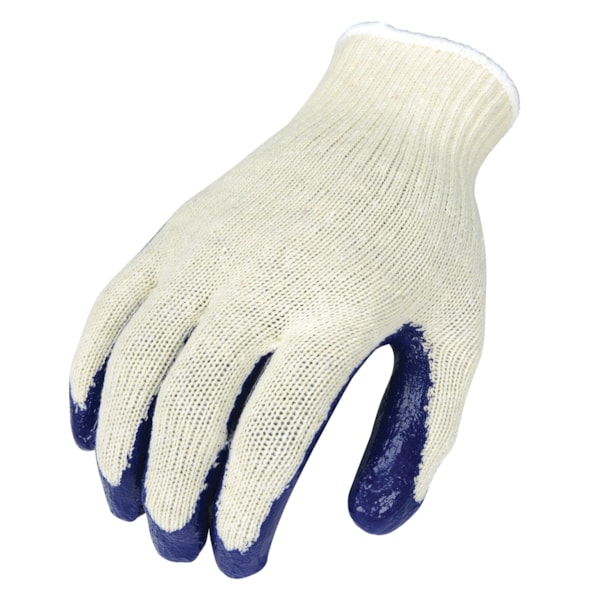 Rubber Coated String Knit Work Gloves