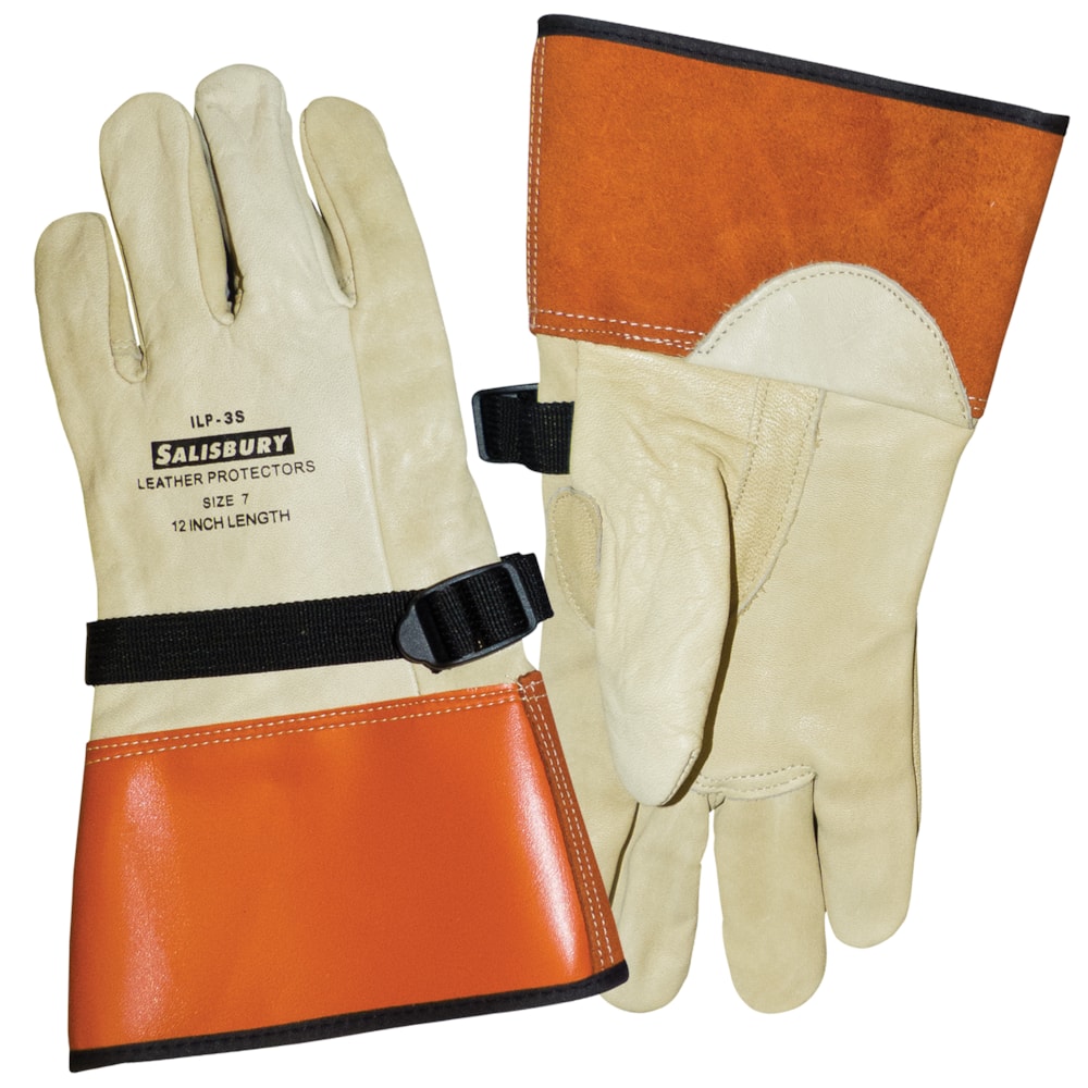 12" Top-Grain Leather Linemen's Protectors