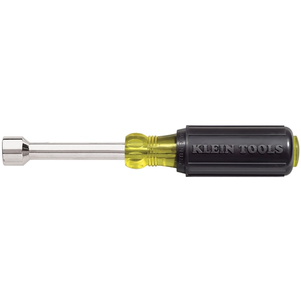 1/4" x 3" Hollow Shank Cushioned Handle Nut Driver