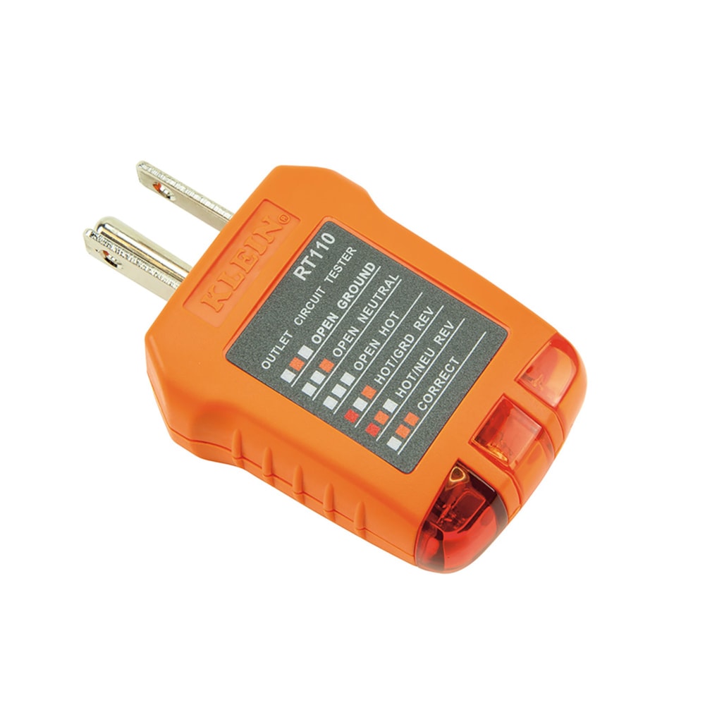 110/125V AC @ 50/60Hz 3-Wire Outlet Receptacle Tester
