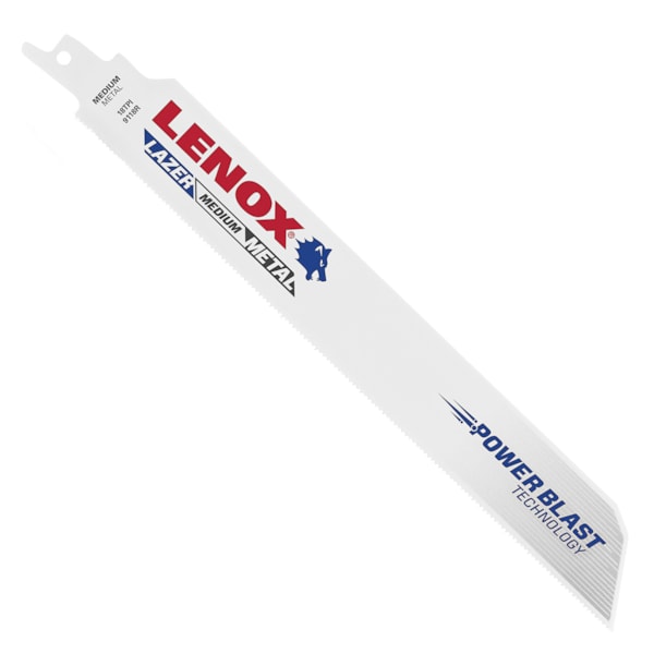 LAZER® 9"L x 1"W x 0.042"THK 18 TPI Bi-Metal Reciprocating Saw Blades 5/Pack