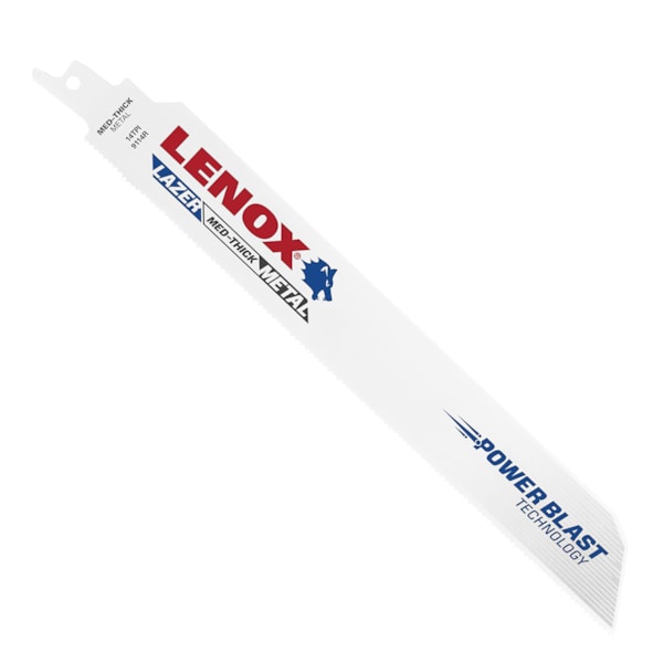 Lenox Lazer® Bi-Metal Reciprocating Saw Blades