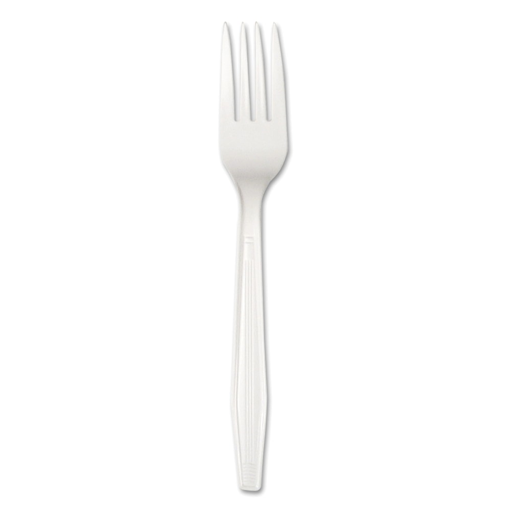 Heavyweight Disposable Polystyrene Forks 1000/Case