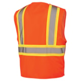 Class 2 Hi-Vis Mesh Break Away Traffic Safety Vest thumbnail 2