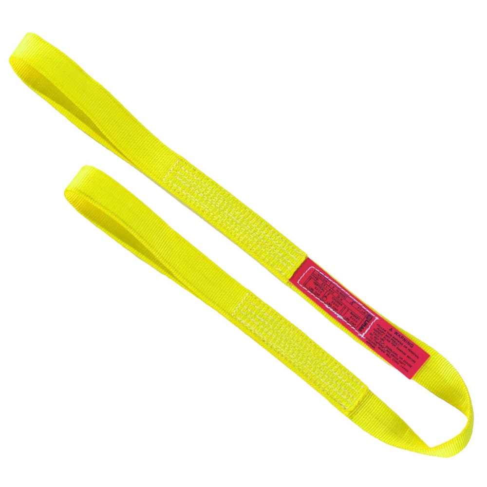 Webmaster 1600 1-Ply 1"W x 5'L Standard Eye & Eye Nylon Sling 