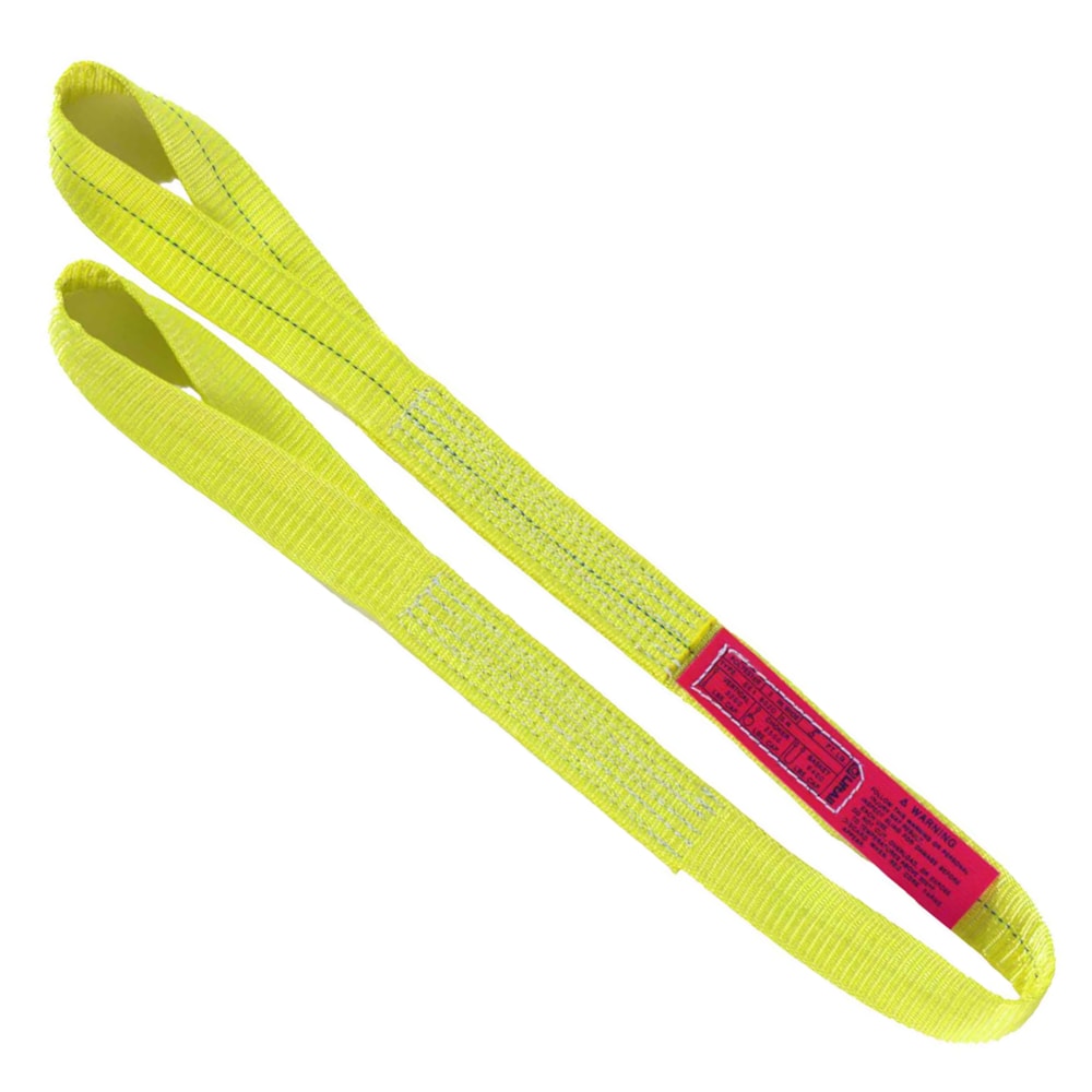 Webmaster 1600 1-Ply 4"W x 16'L Twisted Eye & Eye Polyester Sling