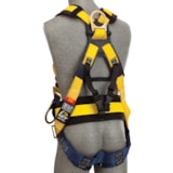 Size S Delta™ Iron Worker's Back & Side D-Rings, Belt With Adjustable Support Straps & Pad, Shoulder Pads, & Tongue Buckle Leg Straps Fall Protection Harness thumbnail 2