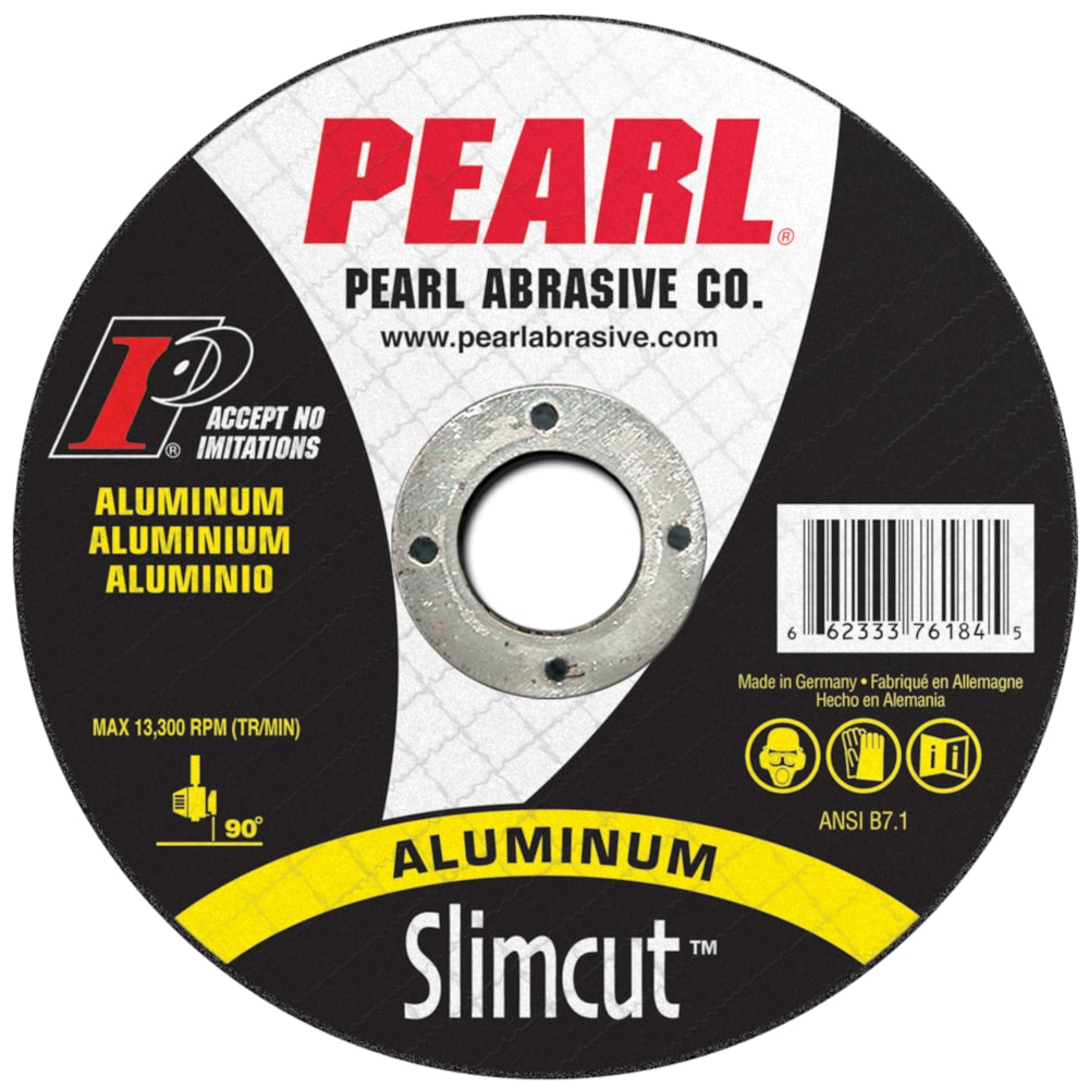 6" x 0.045" x 7/8" Slimcut™ Plus Aluminum Oxide AL46 Grit Type 1 Thin Cut-Off Wheel 25/Box
