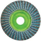 Neon R766 ZA 4 1/2" P40 Grit 7/8" Arbor Type 27 Fiberglass HD Abrasive Flat Flap Disc thumbnail 2