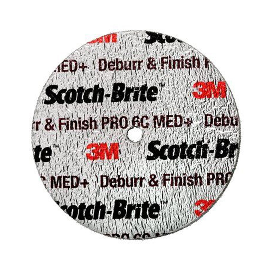 Deburr and Finish PRO Unitized Wheel, 3 in x 1/4 in x 1/4 in, 8C CRS+, 10 per case