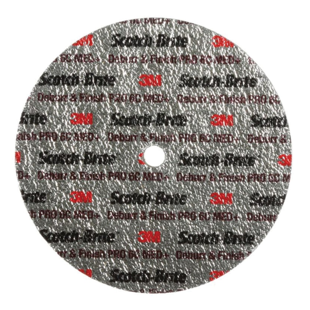 Deburr and Finish PRO Unitized Wheel, 3 in x 1/2 in x 1/4 in, 8C CRS+, 20 per case
