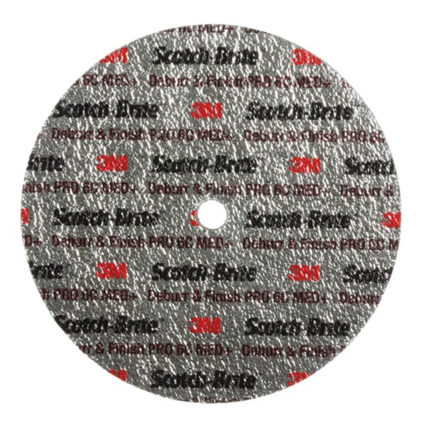 Deburr and Finish PRO Unitized Wheel, 3 in x 1/2 in x 1/4 in, 8C CRS+, 20 per case