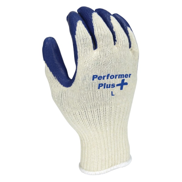 Premium Rubber Coated String Knit Work Gloves