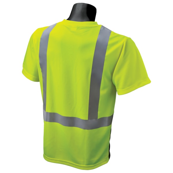 Class 2 Max-Dri™ Black Bottom Hi-Vis Traffic Safety T-Shirt