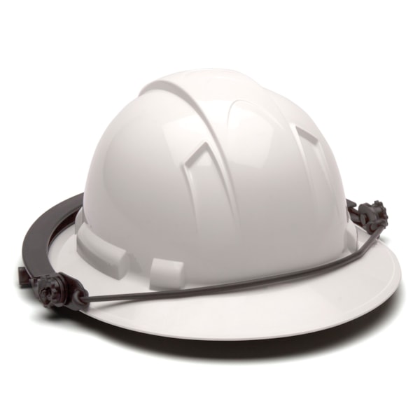 Full Brim Hard Hat Safety Face Shield Visor Carrier Bracket