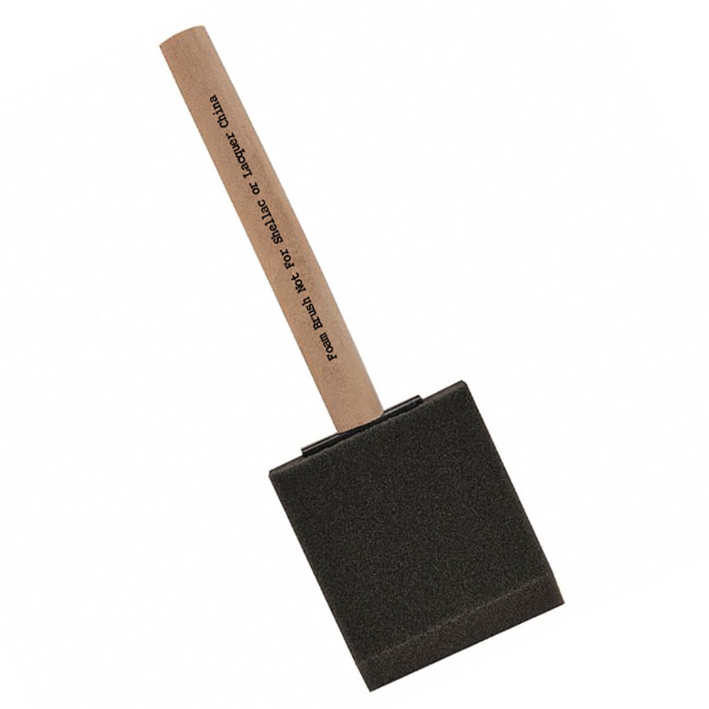 2" Flat Sash Firm Polyurethane Foam Paint Brush