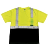 Class 2 Max-Dri™ Black Bottom Hi-Vis Traffic Safety T-Shirt thumbnail 3