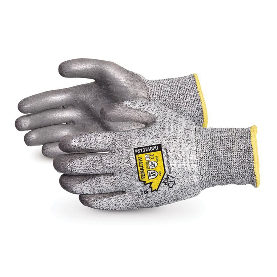 TenActiv™ Polyurethane Palm Coated Composite Knit Level A2 Cut Resistant Gloves