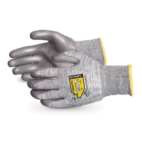 TenActiv™ Polyurethane Palm Coated Composite Knit Level A2 Cut Resistant Gloves