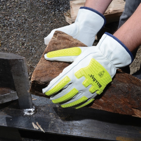 Impact & Level A5 Cut Resistant Leather Driver's Gloves