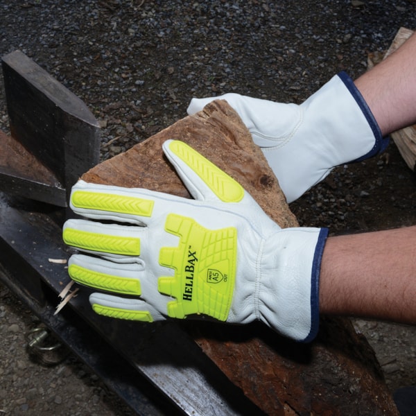 Impact & Level A5 Cut Resistant Leather Driver's Gloves