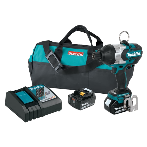 18V LXT® Lithium-Ion Brushless Cordless High Torque 7/16" Hex Impact Wrench Kit