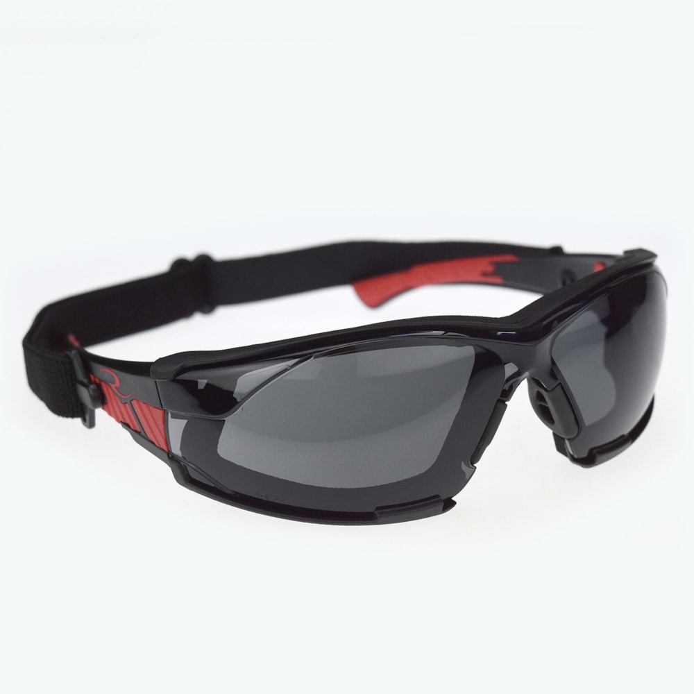 Obliterator™ IQ-IQuity™ Smoke Anti-Fog Lens Foam Lined Safety Glasses