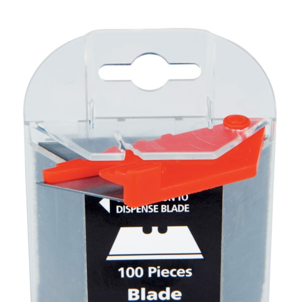 Utility Knife Replacement Blades Clear 100/Pack