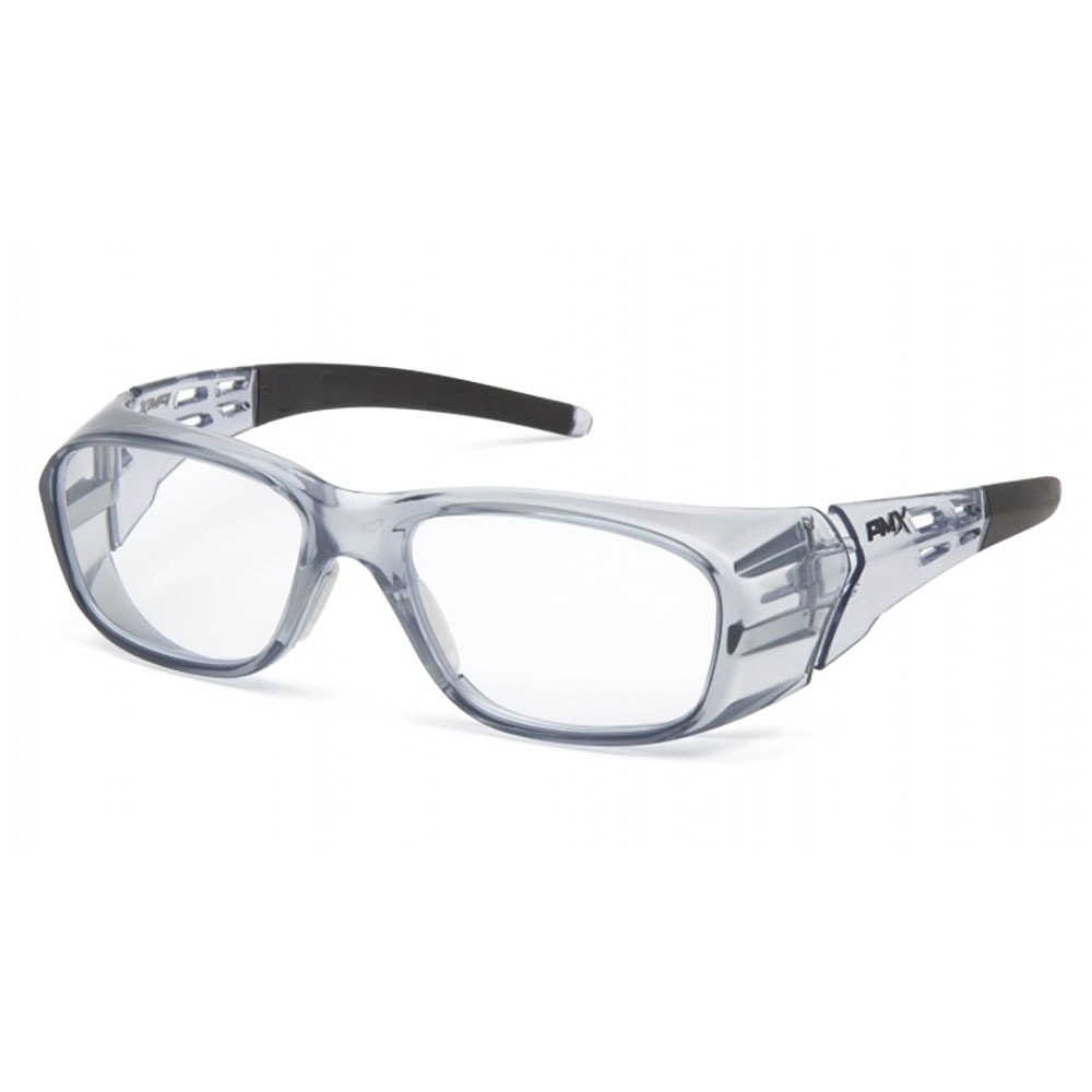 Emerge Plus Full Diopter Clear Magnifying Lens Safety Glasses 