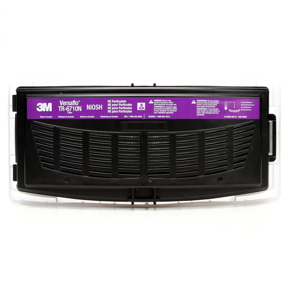 Versaflo™ TR-6710N High Efficiency PAPR Respirator Filter 5/Case