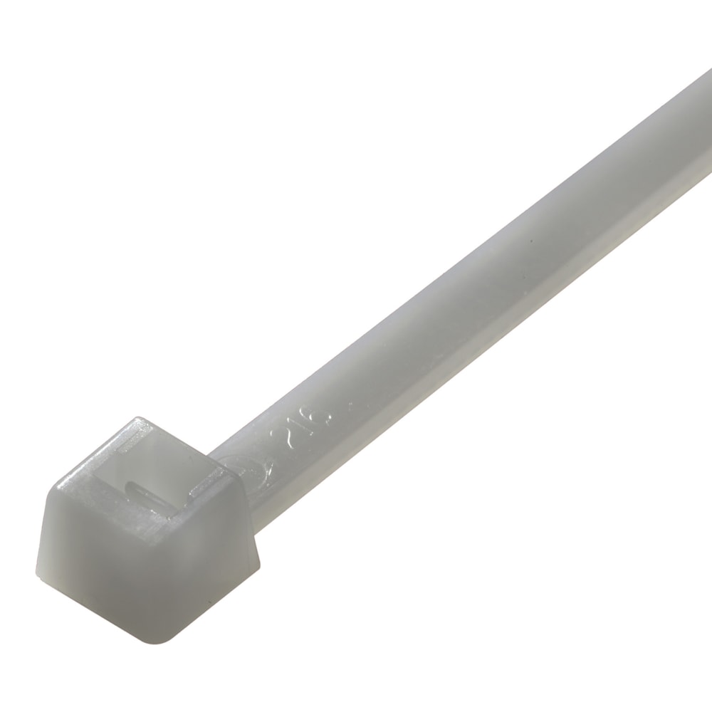 4" Natural Minature 18 lb. Zip Ties 100/Pack