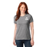 Women's Color* 50/50 Cotton/Poly T-Shirts, Custom Product Add Your Logo thumbnail 1