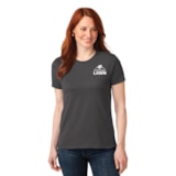 Women's Color* 50/50 Cotton/Poly T-Shirts, Custom Product Add Your Logo thumbnail 2