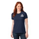 Women's Color* 50/50 Cotton/Poly T-Shirts, Custom Product Add Your Logo thumbnail 4