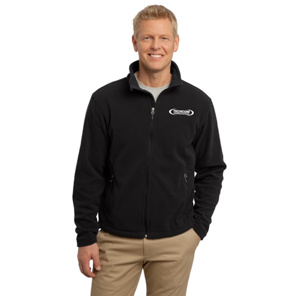 Men's Fleece Jacket, Custom Product Add Your Logo