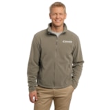 Men's Fleece Jacket, Custom Product Add Your Logo thumbnail 2