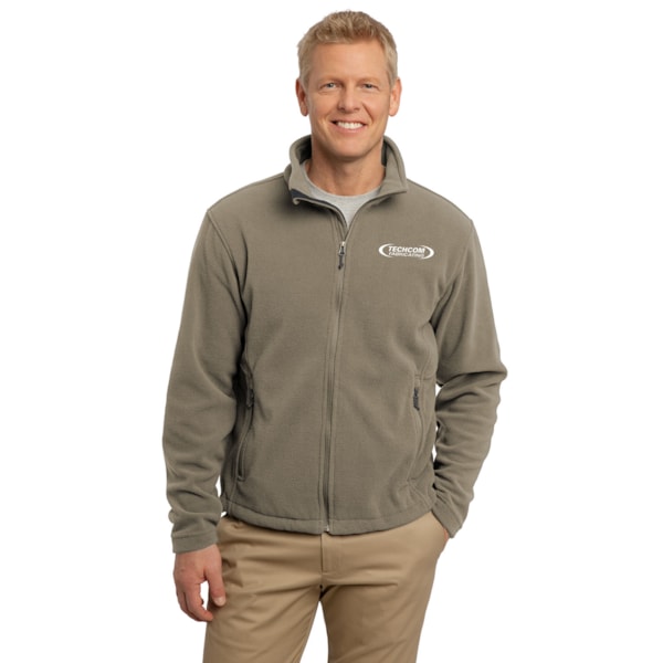 Men's Fleece Jacket, Custom Product Add Your Logo