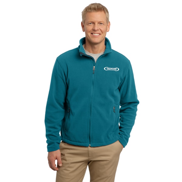 Men's Fleece Jacket, Custom Product Add Your Logo