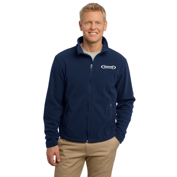 Men's Fleece Jacket, Custom Product Add Your Logo