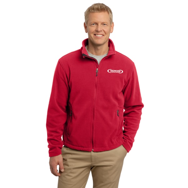 Men's Fleece Jacket, Custom Product Add Your Logo