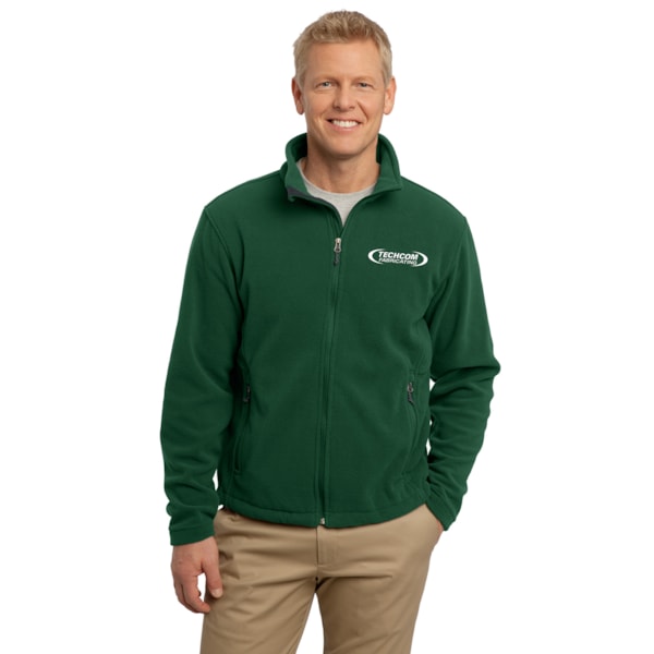 Men's Fleece Jacket, Custom Product Add Your Logo