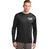 Long Sleeve Competitor™ T-Shirt, Custom Product Add Your Logo thumbnail 1